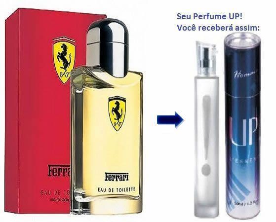 PERFUMARIA MASCULINA 50ML UP!13 - FERRARI RED