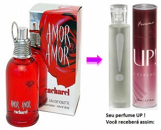 PERFUME FEMININO 50ML- UP06 -AMOR AMOR