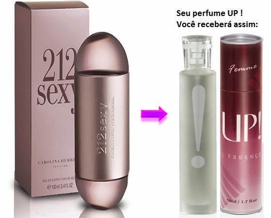 PERFUME FEMININO 50ML-UP 02 - 21'2 SEXY